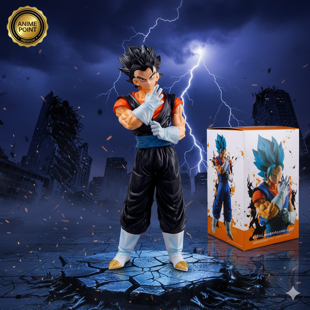 💪 Giant Vegeta Black Hair 32cm Action Figure (With Box)