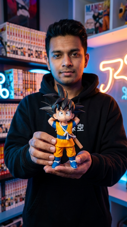 Dragon Ball: Kid Goku "Relaxed Journey" Standing Action Figure (16cm)