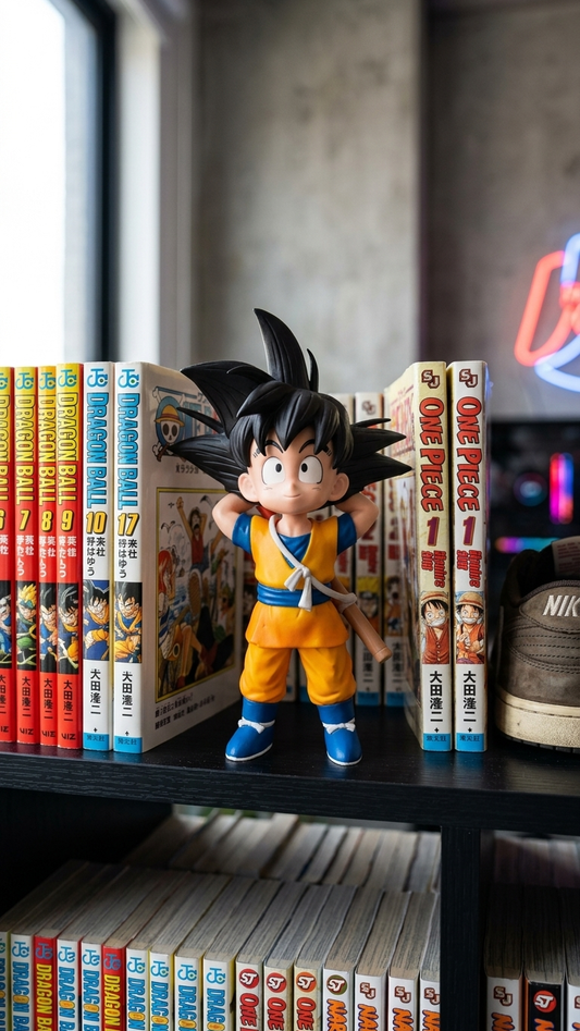 Dragon Ball: Kid Goku "Relaxed Journey" Standing Action Figure (16cm)
