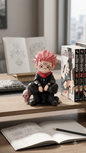 Jujutsu Kaisen: Yuji Itadori (Ryomen Sukuna Awakening – Seated Throne Pose) 12cm Chibi Collectible Figure