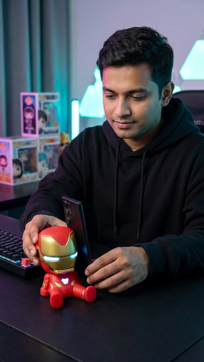 Marvel Avengers: Iron Man Cute Chibi Mobile Holder & Desk Stand