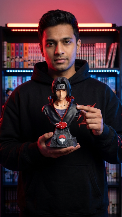 Naruto Shippuden: Itachi Uchiha "Akatsuki Cloak & Sharingan" Premium Collectible Bust (13cm)