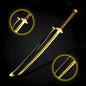 Demon Slayer: Kaigaku "Upper Moon Six – Black Lightning Nichirin Blade" Premium 104cm Cosplay Katana (Fully Assembled)