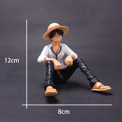 One Piece Monkey D. Luffy "Gear 5" Sitting Collectible Figure – Sun God Nika Edition