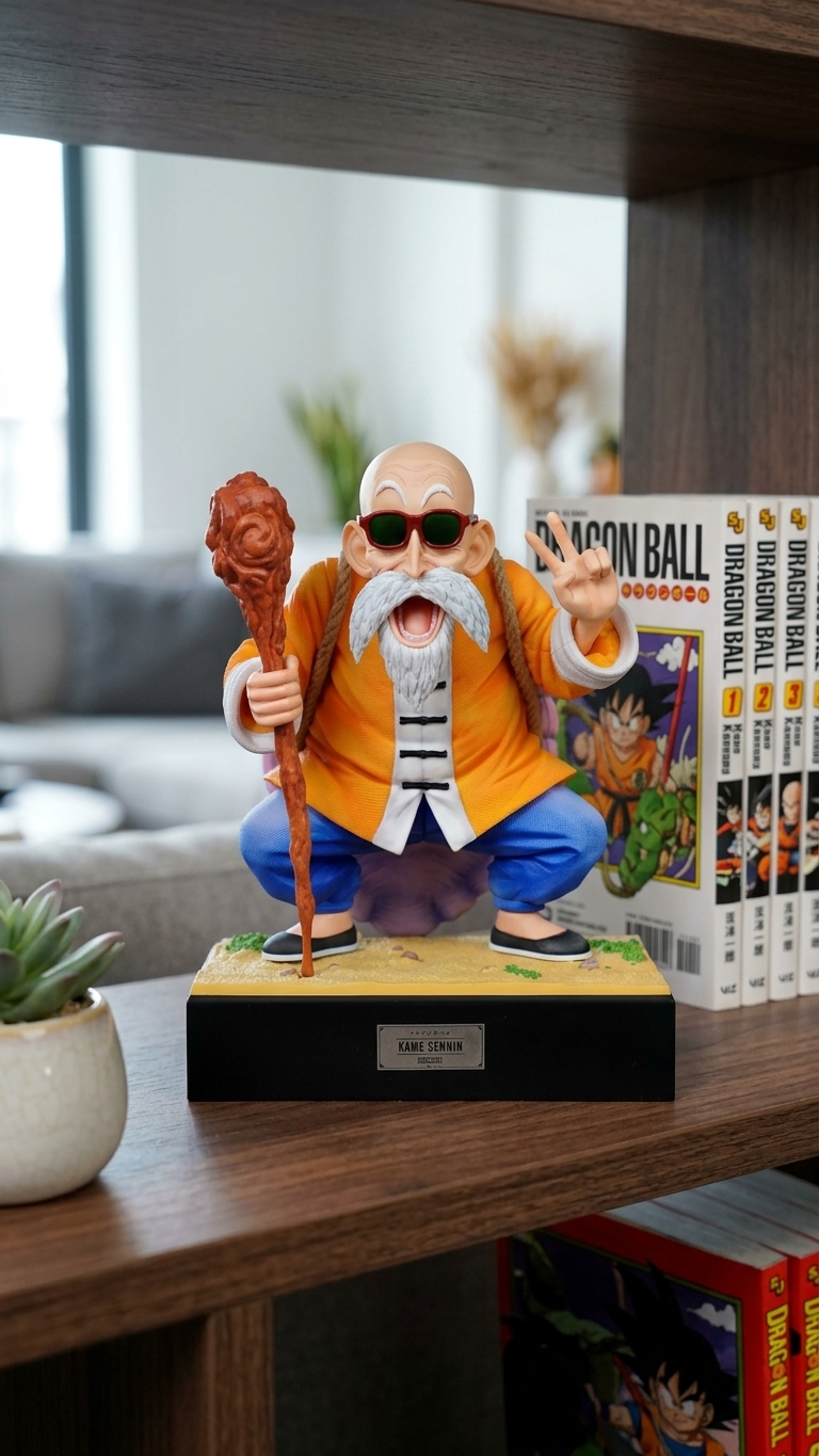 Dragon Ball Z: Master Roshi "Kame Sennin – Island Hermit" Premium Scale Statue (24cm)