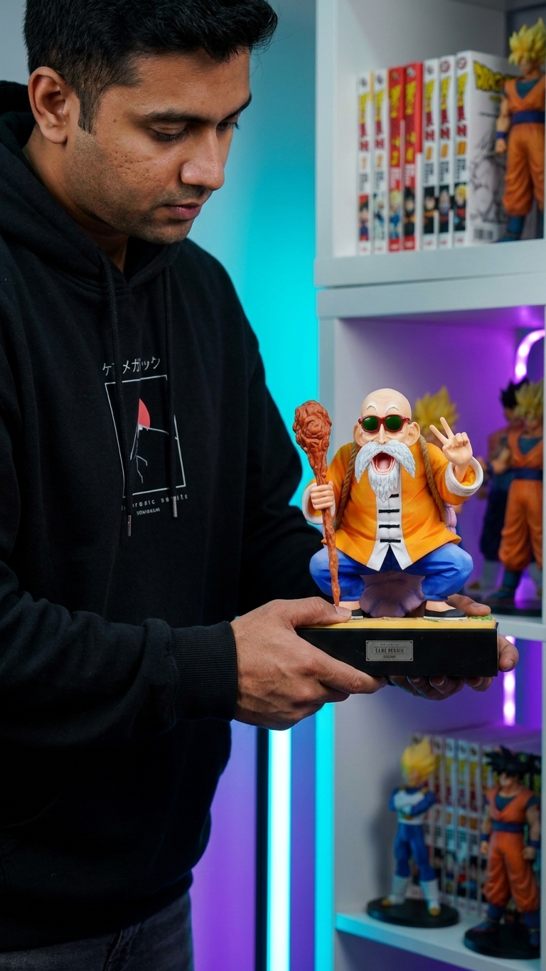 Dragon Ball Z: Master Roshi "Kame Sennin – Island Hermit" Premium Scale Statue (24cm)