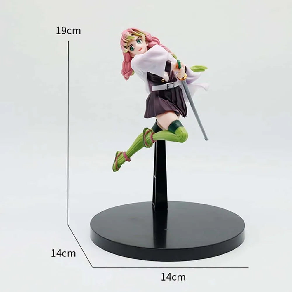 Demon Slayer: Mitsuri Kanroji "Love Breathing – Mid-Air Strike" Action Figure (19cm)