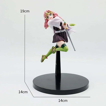 Demon Slayer: Mitsuri Kanroji "Love Breathing – Mid-Air Strike" Action Figure (19cm)
