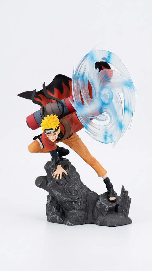 Naaruto Shippuden: Naaruto Uzumaki "Sage Mode Wind Style: Rasenshuriken" Statue (32cm)