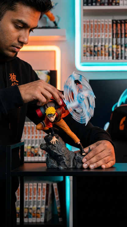 Naaruto Shippuden: Naaruto Uzumaki "Sage Mode Wind Style: Rasenshuriken" Statue (32cm)