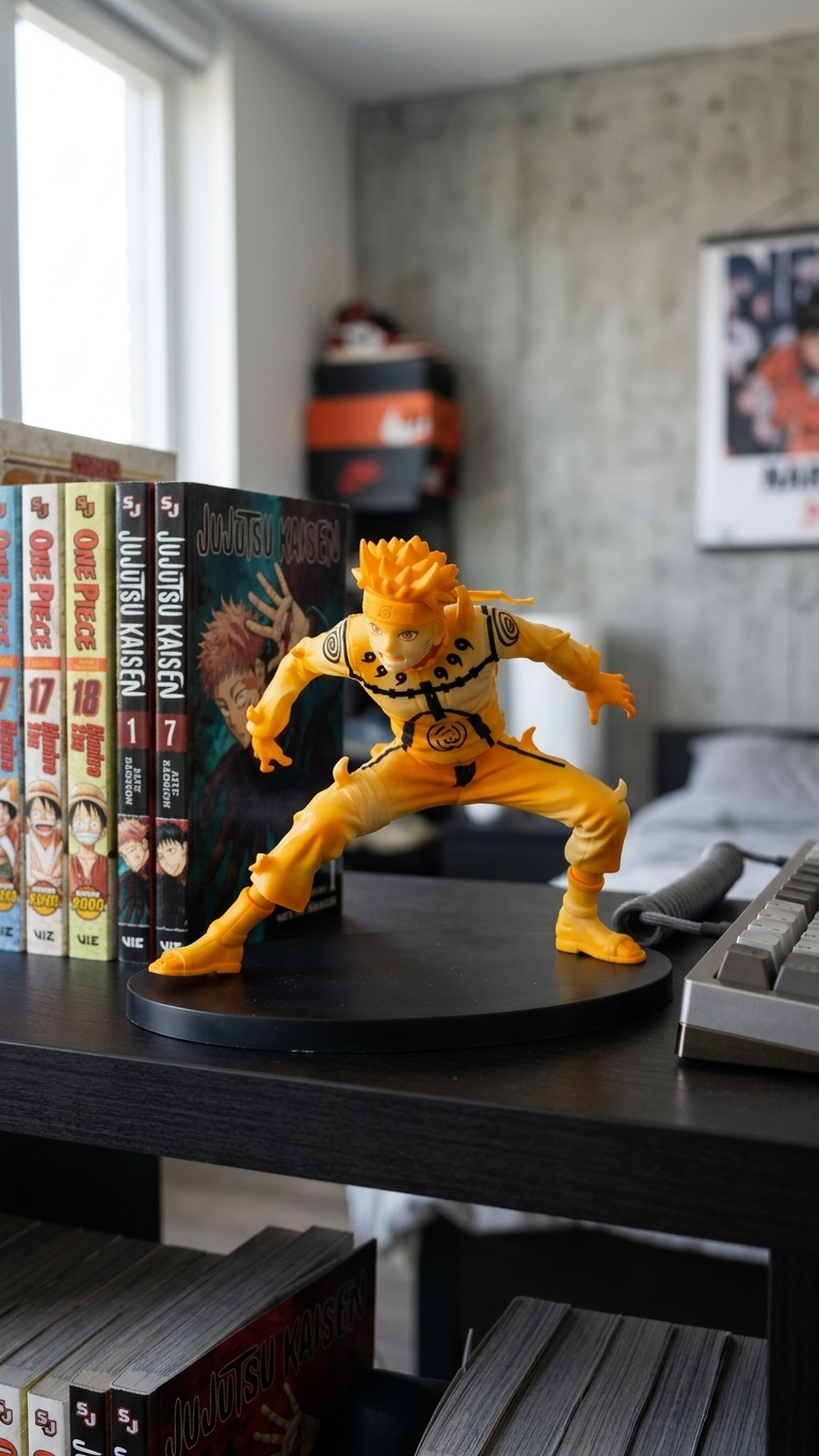 Naruto Shippuden: Naruto Uzumaki "Kurama Link Mode" Action Figure (15cm)