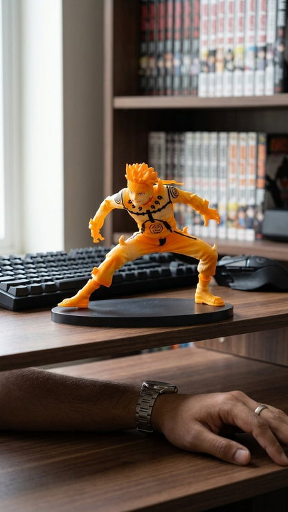 Naruto Shippuden: Naruto Uzumaki "Kurama Link Mode" Action Figure (15cm)