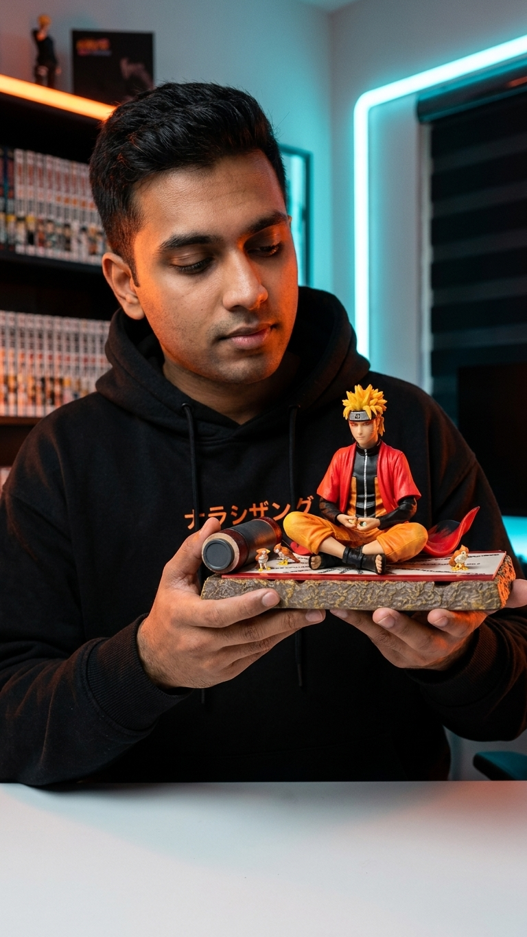 Naruto Shippuden: Naruto Uzumaki "Sage Mode Meditation & Toad Scroll" Premium Diorama Figure (15cm)