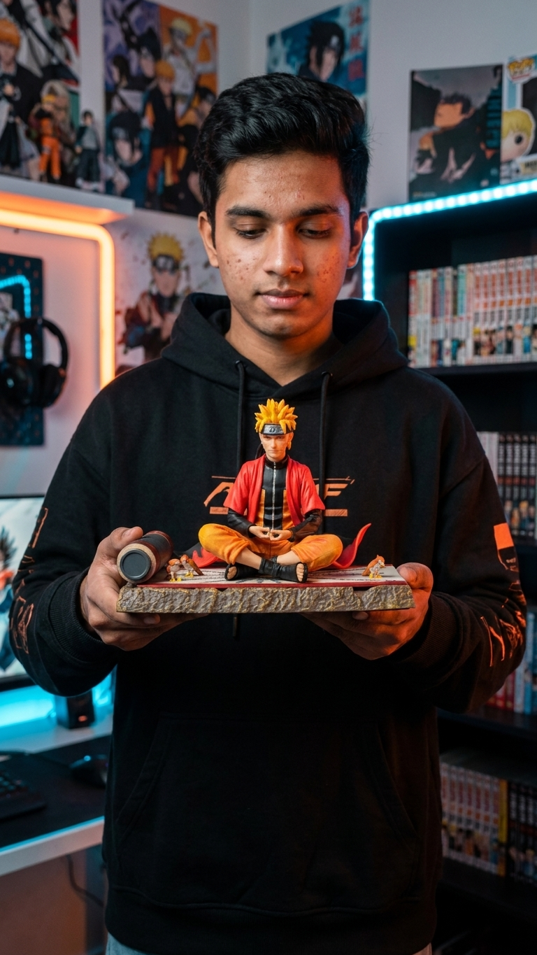 Naruto Shippuden: Naruto Uzumaki "Sage Mode Meditation & Toad Scroll" Premium Diorama Figure (15cm)