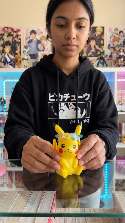Pokémon: Pikachu "Happy Costume & Hearts" Mini Figurine Set (6-Piece Collection)