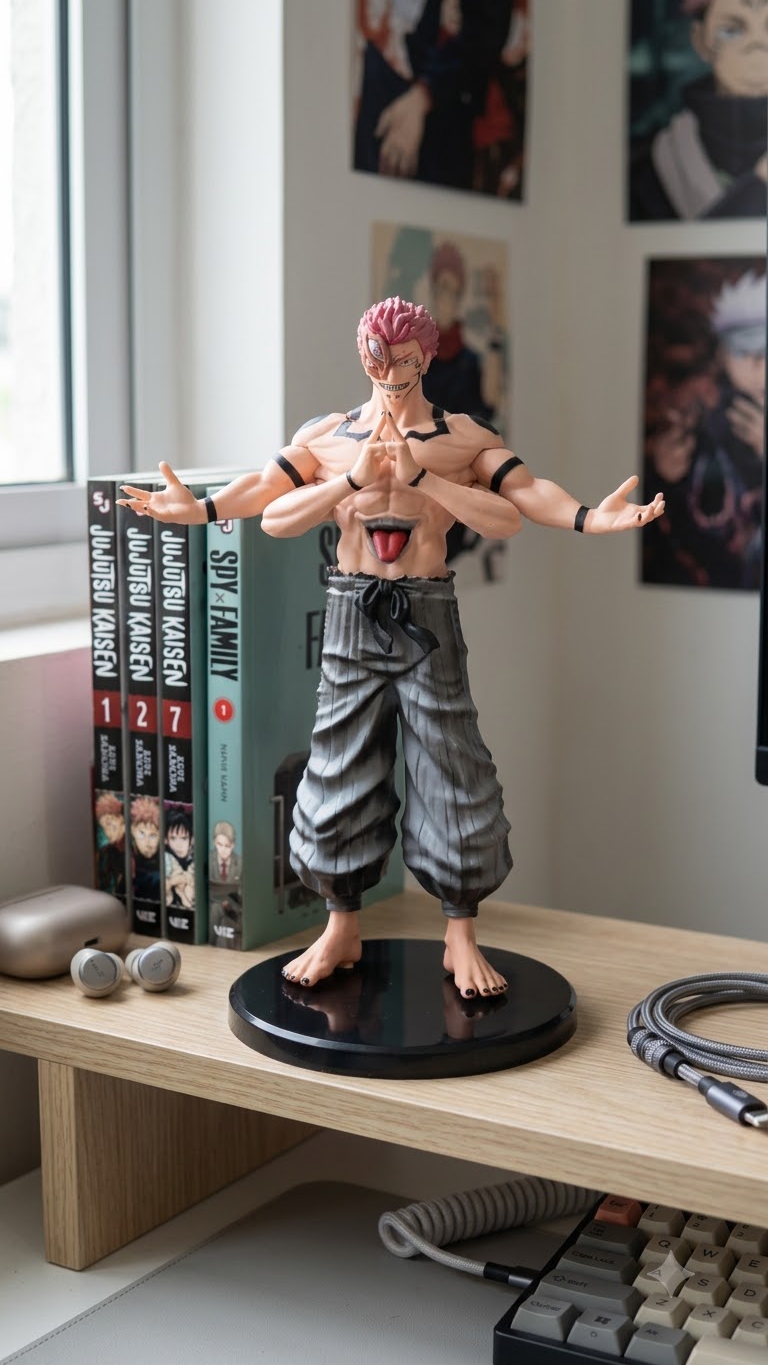 Jujutsu Kaisen: Ryomen Sukuna "True Form / Heian Era Awakening" 20cm Collectible Figure
