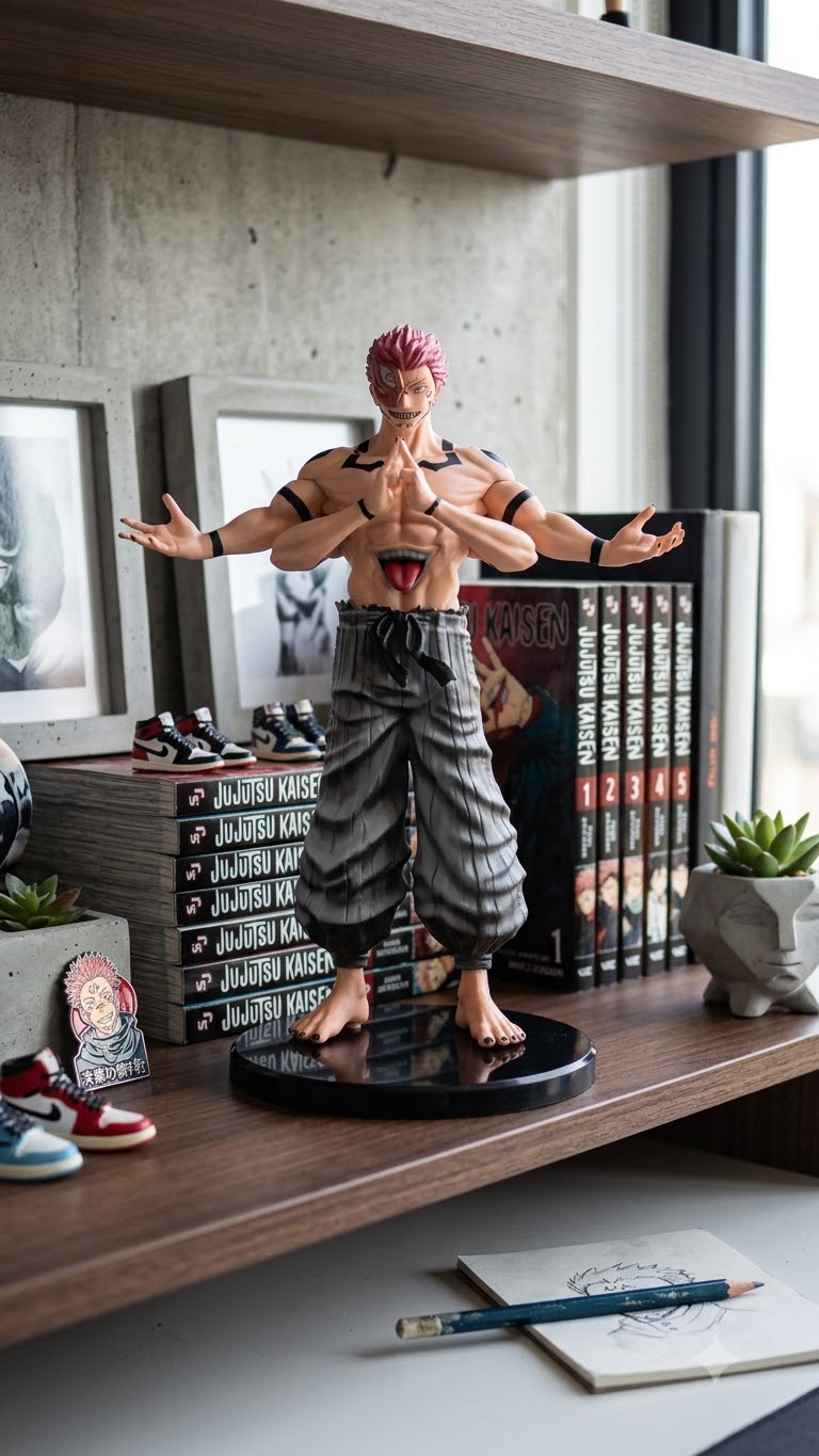 Jujutsu Kaisen: Ryomen Sukuna "True Form / Heian Era Awakening" 20cm Collectible Figure