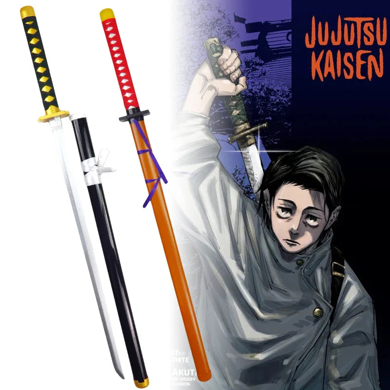 Jujutsu Kaisen: Yuta Okkotsu "Special Grade Cursed Tool" Premium 104cm Wooden Cosplay Katana (Fully Assembled)