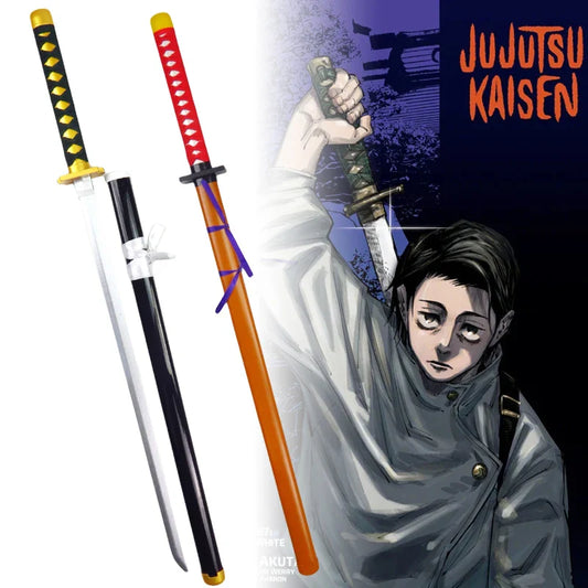 Jujutsu Kaisen: Yuta Okkotsu "Special Grade Cursed Tool" Premium 104cm Wooden Cosplay Katana (Fully Assembled)