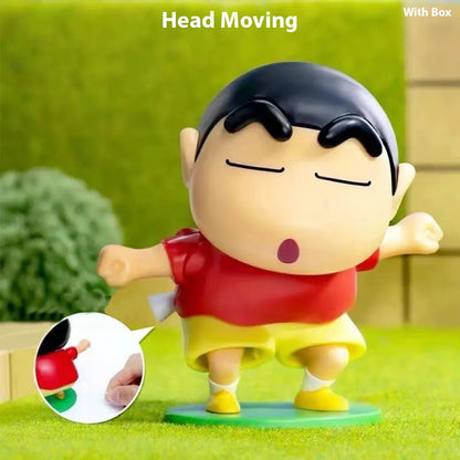 Crayon Shin-chan: Shinnosuke Nohara "Iconic Buri Buri Dance" Premium Head-Moving Bobblehead Figure (With Box)
