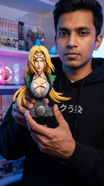 Naruto Shippuden: Lady Tsunade "100 Healings Mark / Fifth Hokage" Premium Collectible Bust (14cm)