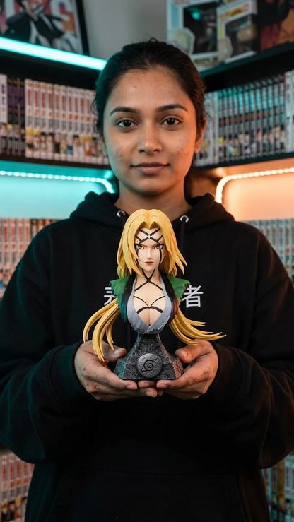 Naruto Shippuden: Lady Tsunade "100 Healings Mark / Fifth Hokage" Premium Collectible Bust (14cm)