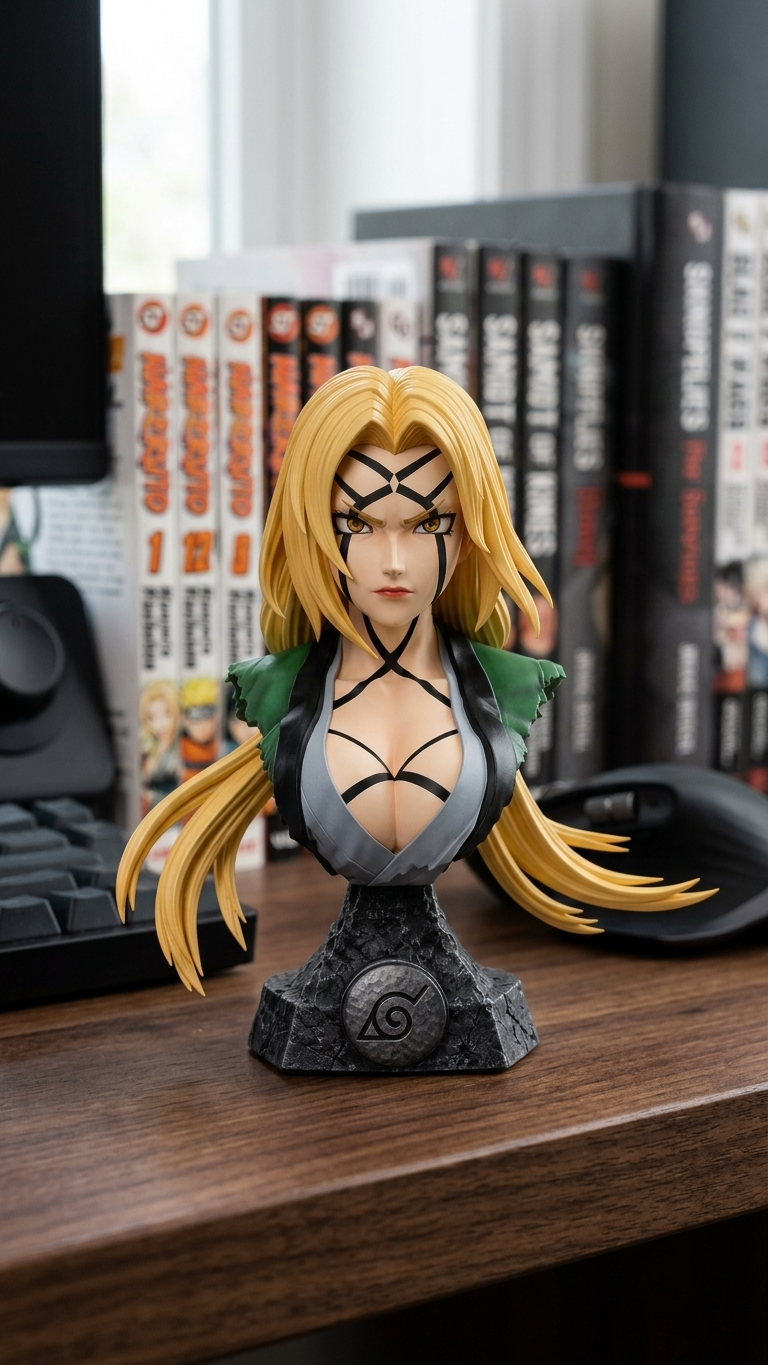 Naruto Shippuden: Lady Tsunade "100 Healings Mark / Fifth Hokage" Premium Collectible Bust (14cm)