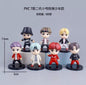BTS Miniature Figure Set – 6-Piece K-Pop Collectible Display Toys (7.5 cm)
