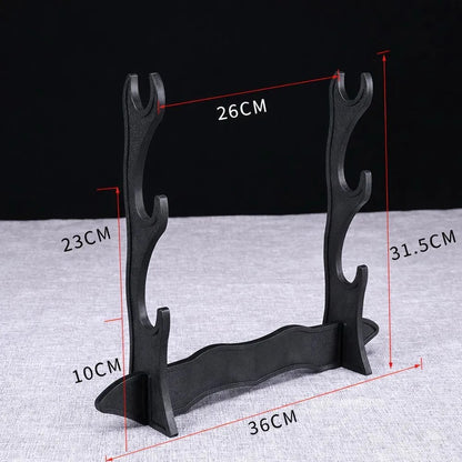 Premium Triple-Tier Universal Sword & Katana Display Stand