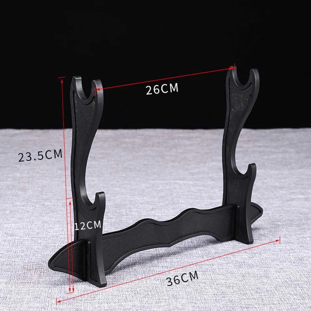 Premium Double-Tier Universal Sword & Katana Display Stand