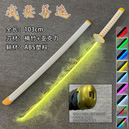 Demon Slayer "Nichirin" LED Katana Collection with Atmospheric Mist Effect