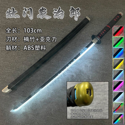 Demon Slayer "Nichirin" LED Katana Collection with Atmospheric Mist Effect