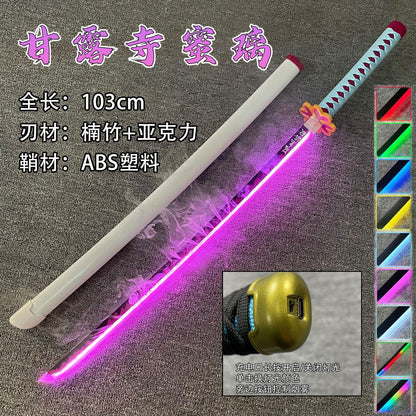 Demon Slayer "Nichirin" LED Katana Collection with Atmospheric Mist Effect