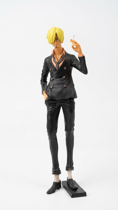 One Piece: Vinsmoke Sanji "Black Leg" Action Figure – Master Chef & Warrior Edition