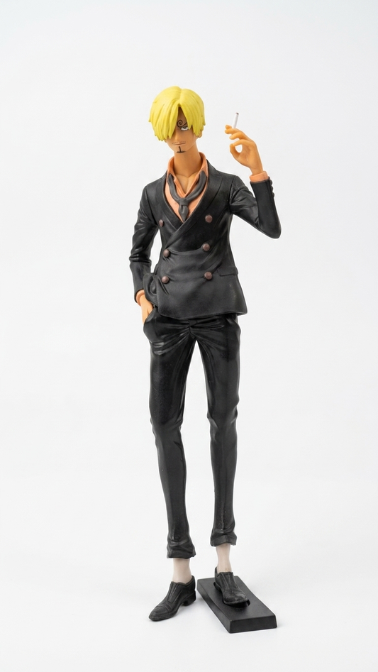 One Piece: Vinsmoke Sanji "Black Leg" Action Figure – Master Chef & Warrior Edition