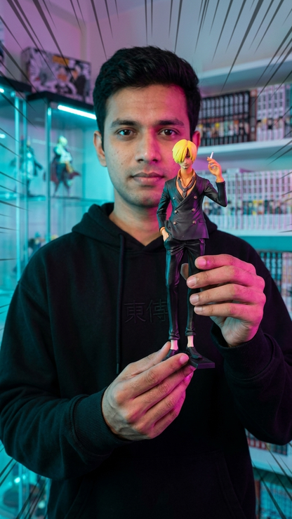 One Piece: Vinsmoke Sanji "Black Leg" Action Figure – Master Chef & Warrior Edition