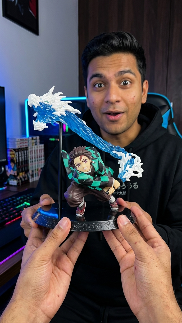 Demon Slayer: Tanjiro Kamado – Water Breathing Tenth Form: Constant Flux 16.5cm Dynamic Statue