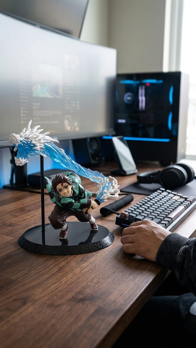 Demon Slayer: Tanjiro Kamado – Water Breathing Tenth Form: Constant Flux 16.5cm Dynamic Statue