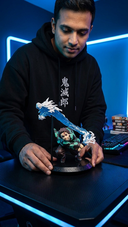 Demon Slayer: Tanjiro Kamado – Water Breathing Tenth Form: Constant Flux 16.5cm Dynamic Statue