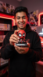 Marvel Universe: Deadpool "Winking Merc" Chibi Bobblehead & Mobile Holder