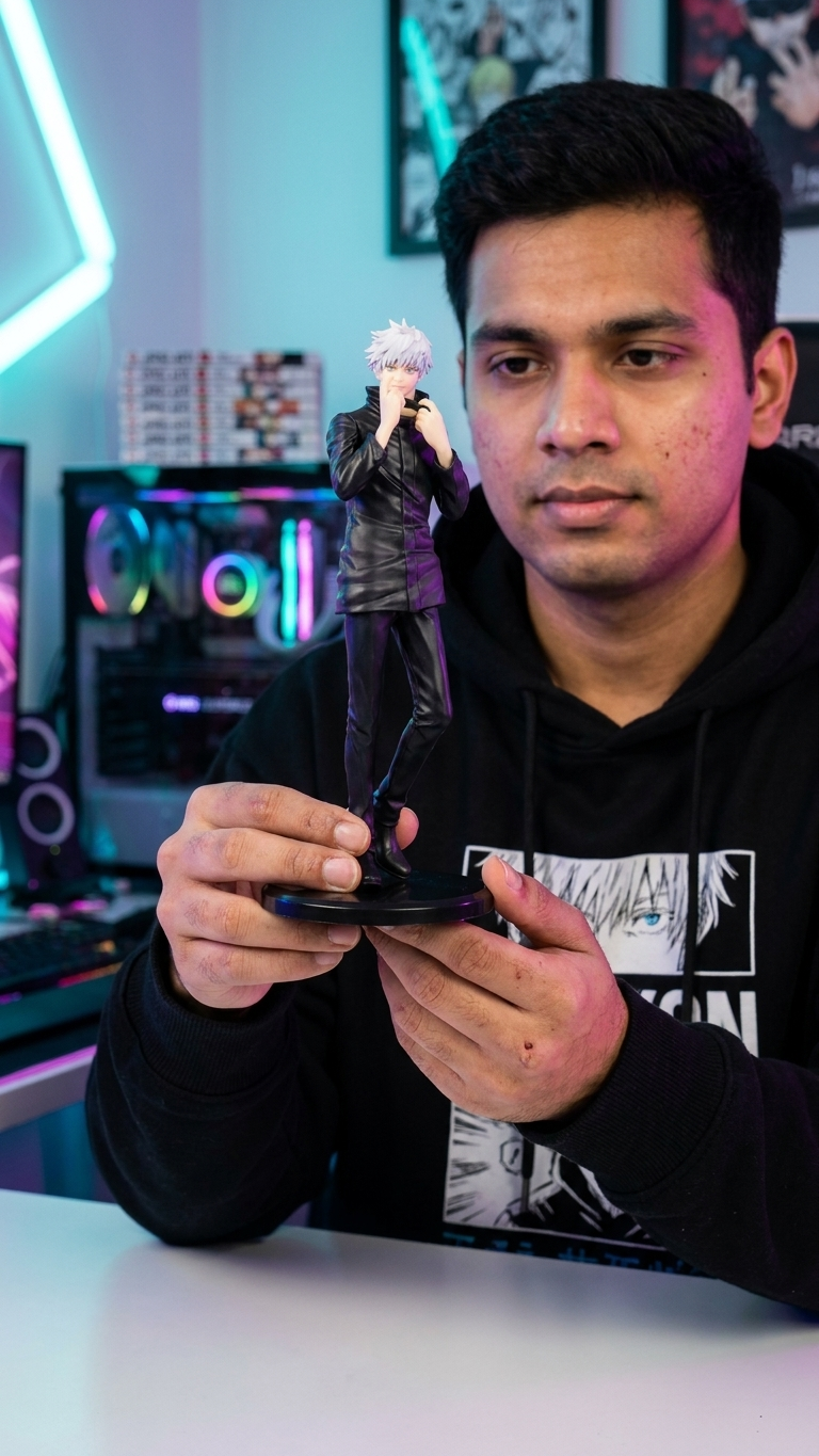 Jujutsu Kaisen: Satoru Gojo "Unmasked Six Eyes" Standing Collectible Figure (21cm)