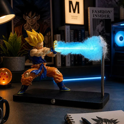 Dragon Ball Z: Super Saiyan Goku "Ultimate Kamehameha" LED Light-Up Diorama Statue