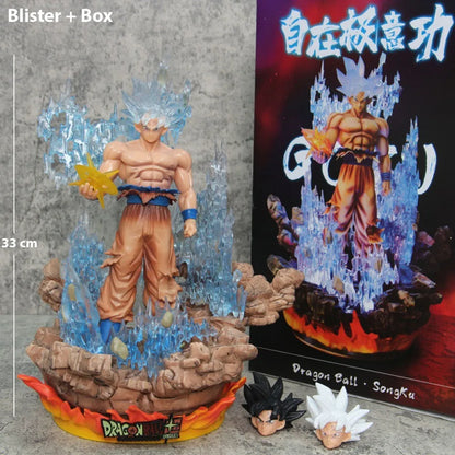 Dragon Ball Super Son Goku "Mastered Ultra Instinct" Premium Collectible Figure - 33cm