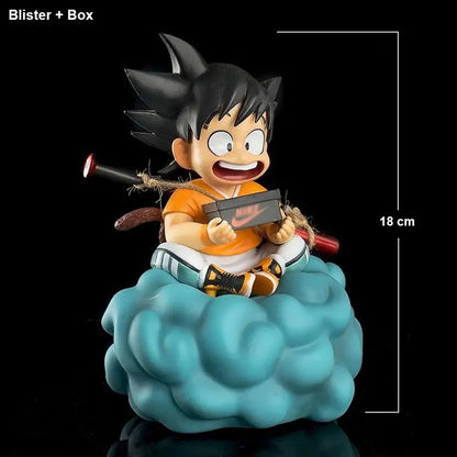 Dragon Ball Z: Kid Goku "Hypebeast Edition – Flying Nimbus Streetwear" Premium Scale Figure (18cm)