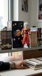 Dragon Ball Super: Son Goku (Silver/White Hair Variant - Jump Shonen Color Scheme) 29cm Collectible Figure