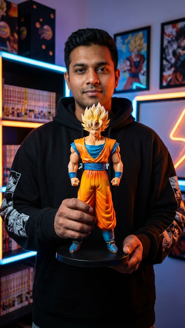 Dragon Ball Z: Super Saiyan Son Goku (Classic Yellow/Golden Hair Variant) 29cm Collectible Figure