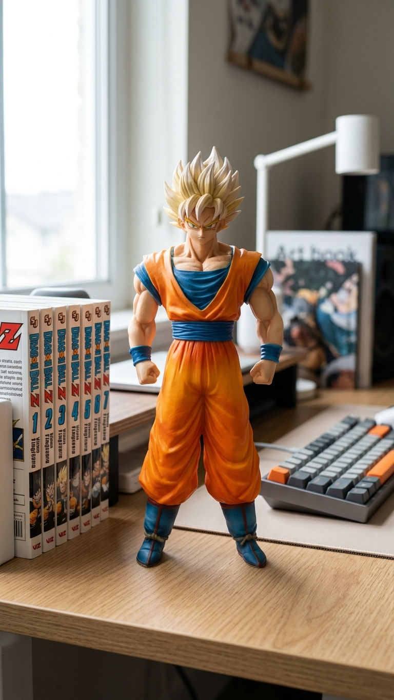 Dragon Ball Z: Super Saiyan Son Goku (Classic Yellow/Golden Hair Variant) 29cm Collectible Figure