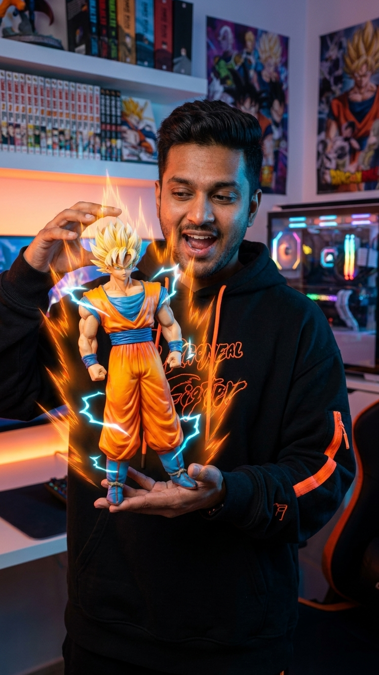 Dragon Ball Z: Super Saiyan Son Goku (Classic Yellow/Golden Hair Variant) 29cm Collectible Figure