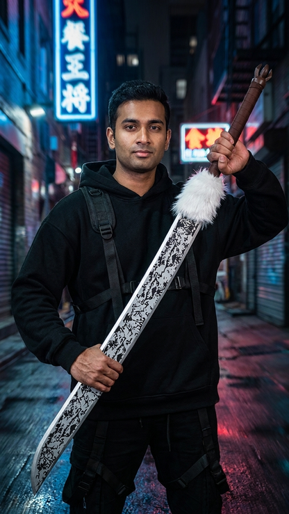 Jujutsu Kaisen: Toji Fushiguro & Maki Zen'in "Split Soul Katana" 127cm Oversized Wooden Cursed Tool Replica