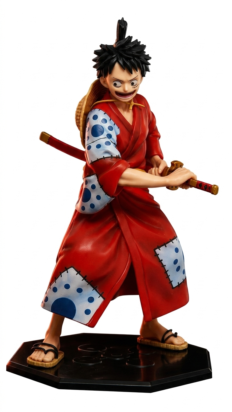 One Piece: Monkey D. Luffy "Luffytaro – Wano Country" Premium Action Figure (24cm)